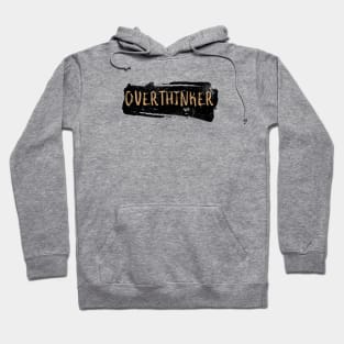 Overthinker Vintage Graffiti Art Hoodie